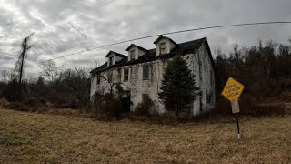 Abandoned neighborhood in Hancock, Maryland