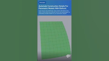 Automate Parametric Details With Elefront #parametricdesign