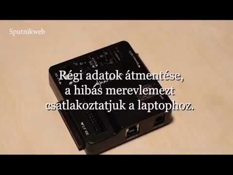 Videó: Merevlemez Telepítése Laptopba