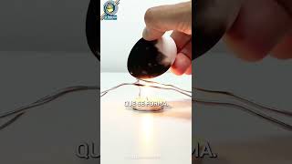 Experimento de como hacer un huevo metálico o plateado 🥚
