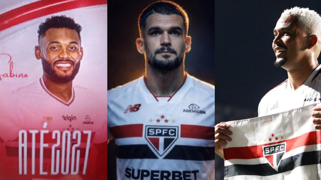Luciano e Sabino renovam o contrato com o São Paulo ⚽