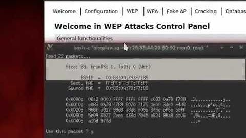 Cracking WIFI With Backtrack 5 R1 WEP   YouTube