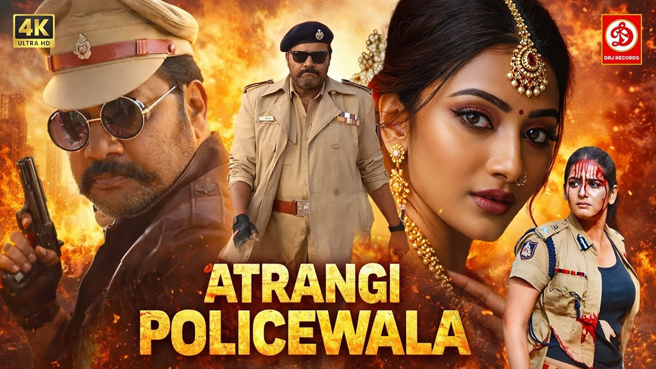 New Released South Indian Movie In Hindi | Atrangi Policewala | Sai Kumar, Ruchita | New South Film
