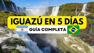 5 días en las Cataratas de Iguazú: GUÍA COMPLETA (Argentina y Brasil) 🇦🇷🇧🇷