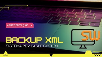 Utilizando o sistema PDV - Backup dos arquivos XML da NF e