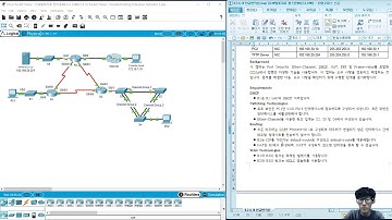 [CCNA 4]PT 8.2.4.14 Troubleshooting Enterprise Networks 3(ver.KOR)