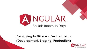 Angular Deployment Mastery: Environments Explained (Dev, Staging, Production) | Chapter 10.2/10