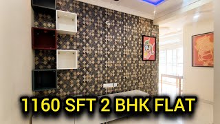 2 Years old & Fully furnished 2 Bhk flat for sale in Hyderabad