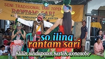 tari topeng so iling rantam sari klilin sindupaten kertek wonosobo