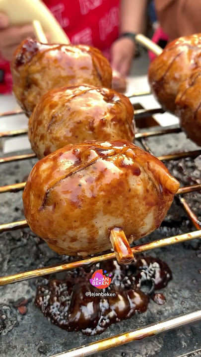 Why Are Grilled Meatballs So Jumbo Size⁉️ #lebaranbikinshorts