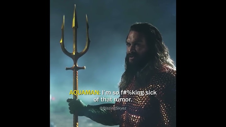 The Deep cameos with Aquaman and the Justice League (Peacemaker Meme)