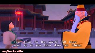 [PCSX2] Kingdom Hearts II Final Mix English Patched Part 10 [Sora x Mulan] [Shan-Yu Boss Battle]
