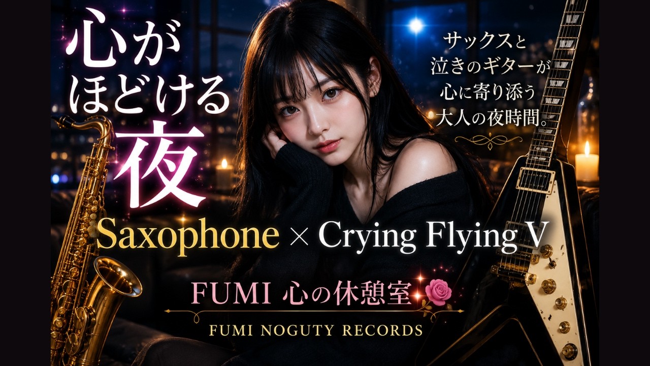 心がほどける夜｜Saxophone × Crying Flying V｜Michael Schenker