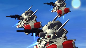 SD Gundam G-Generation Wars - Heavygun All Animations