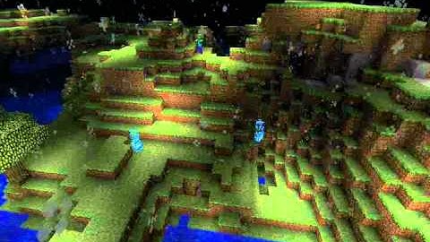 Minecraft Beta 1.5 update - Weather + Lightning Creepers