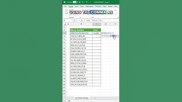 Excel-tips #151: Stop met het optellen van gegevens op de moeilijke manier! Doe het in seconden! ⚡