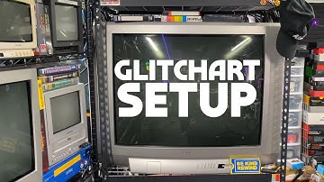 Completely overkill analog video glitch art setup!