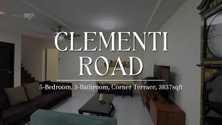 5-Bedroom Corner Terrace on Clementi Road | Virtual Tour by Real360