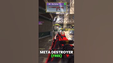 Free M4 Red Action is Deadly #codm