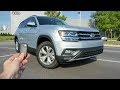 2018 Volkswagen Atlas SE: Start Up, Test Drive, Walkaround and Review