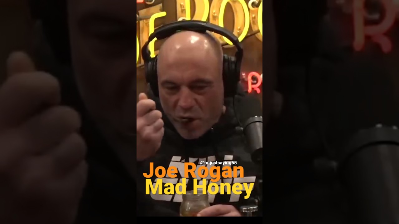 Joe Rogan Tries Mad Honey joerogan jre madhoney shorts YouTube