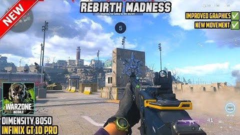 COD Warzone Mobile NEW UPDATE Gameplay | INFINIX GT 10 PRO | DIMENSITY 8050 | MAX GRAPHICS