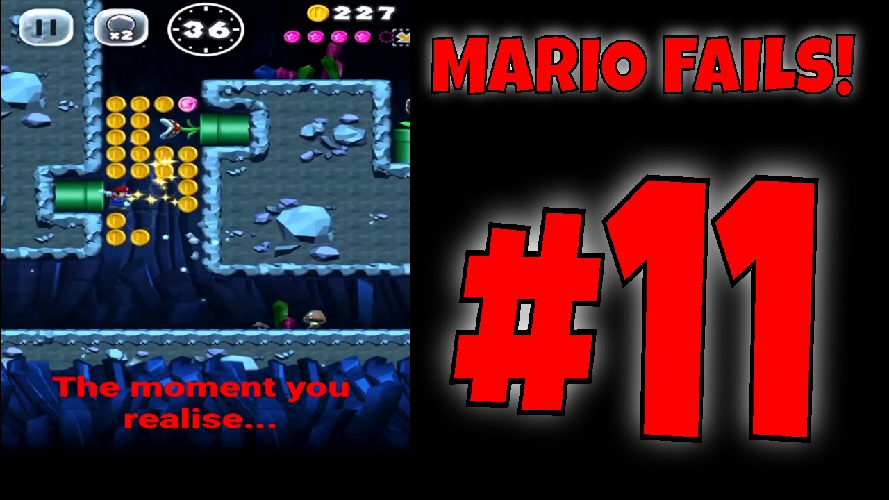 HILARIOUS Mario Run Game Over Compilation 11 