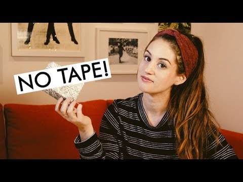 How to Wrap a Gift with No Tape | Zero Waste & Compostable Gift Wrap!