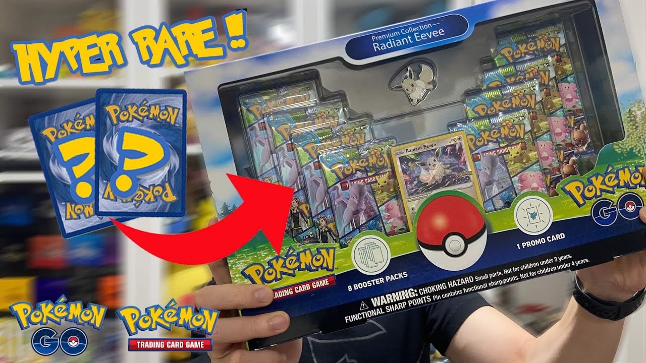 *WHAT A HIT!!* Pokemon GO Radiant Eevee Premium Collection Box Opening