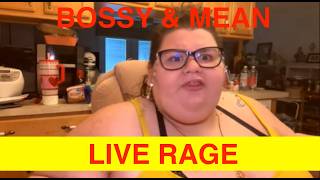 QUIRKYLOVEROSEE RAGES & ORDERS HER SERVANT AROUND!!!