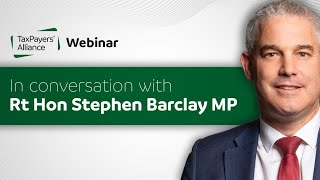 In conversation with Rt Hon Stephen Barclay MP - TPA Webinar