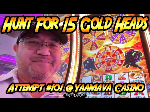 Hunt For 15 Gold Heads Returns! SUPER BIG WIN for Episode #101 in Buffalo Gold Wheels of Reward!
