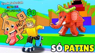 FUI de $0 a 100 TRILHÕES de PATINS para BRAINROTS no ROBLOX