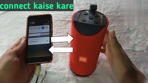 How To Use Bluetooth Speaker | Bluetooth Speaker Kaise Connect Kare | Bluetooth Speaker Connect Kare