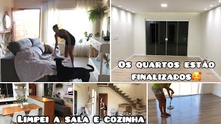 LIMPEZA🥵ORGANIZAÇÃO E MOSTREI COMO TÁ A CASA NO MOMENTO #DONADECASA