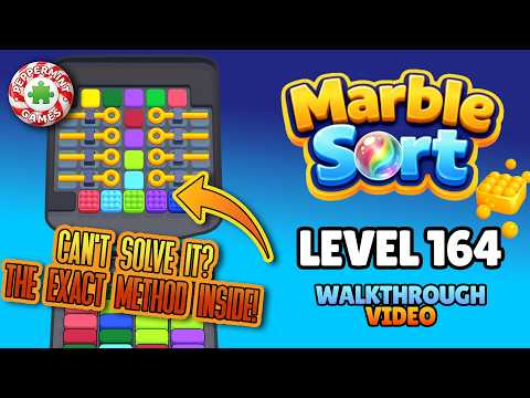 Marble Sort Level 164 Walkthrough & Solution