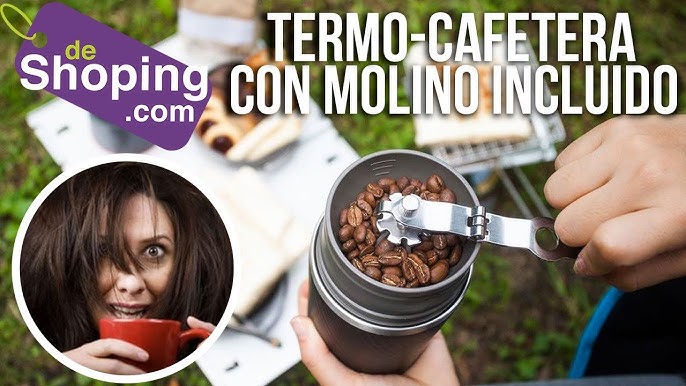 Klarstein Aromatica II Thermo Cafetera Molinillo de café integrado 1,25 L  Plateado Jarra térmica