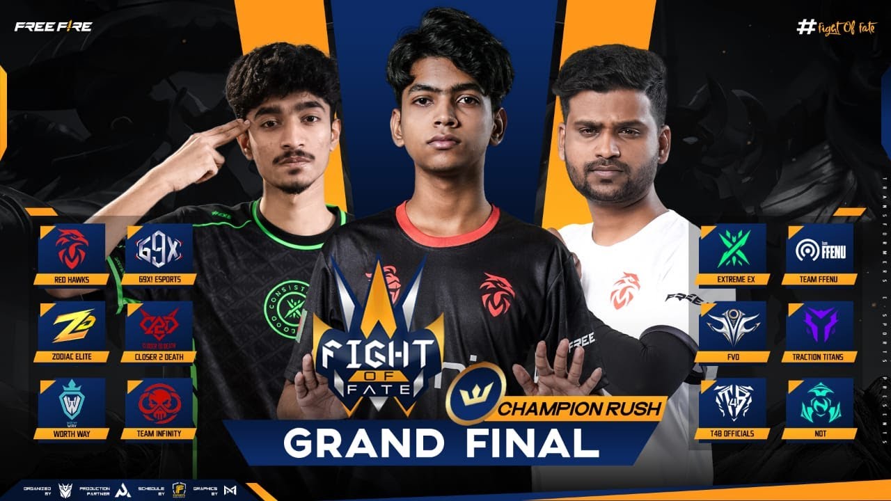 [🔴LIVE] FIGHT OF FATE SSN-1 || CHAMPION RUSH|| 50,000 BDT PRICEPOOL || GRAND FINAL 