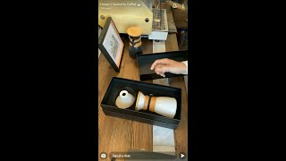 تجربة أداة DHPO السيراميك للقهوة المقطرة من سناب حسام