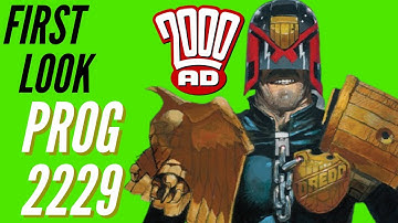 2000AD PROG 2229 FIRST LOOK - Subscriber Unbagging - Classic UK Comic Book