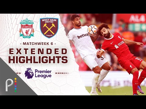 Liverpool v. West Ham United | PREMIER LEAGUE HIGHLIGHTS | 9/24/2023 | NBC Sports