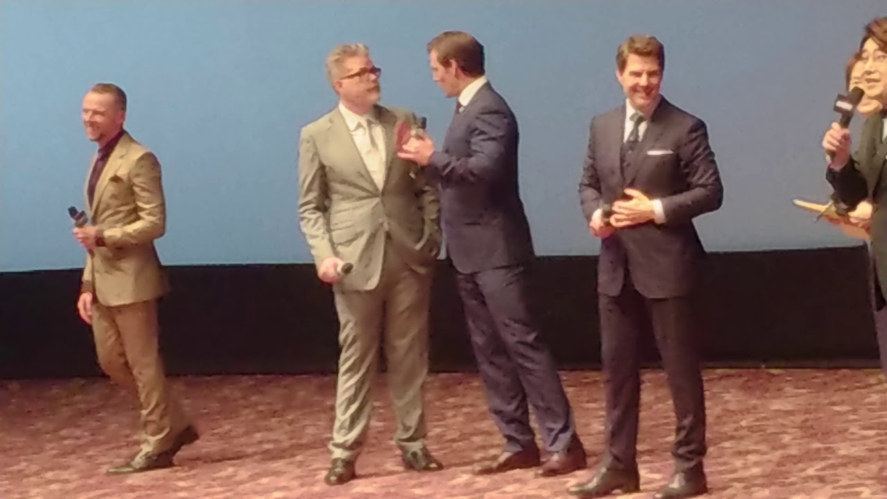 2018 716 미션임파서블 폴아웃 롯시월타 수퍼G관 무대인사