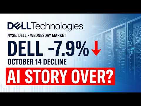 DELL Stock Plunges 7.9% After 355% Rally: Is the AI Story Still Alive?