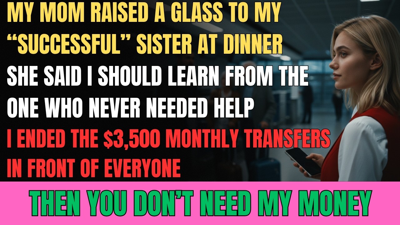 My Mom Praised My “Successful” Sister… So I Exposed the $3,500 Secret She Was Hiding
