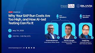 Why Your SAP Run Costs Are Too High, and How AI-led Testing Can Fix It