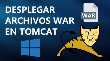 Desplegar archivo war en Apache Tomcat