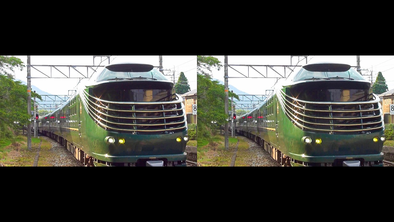 3D版 87系 トワイライトエクスプレス瑞風 下山駅 20260717 Series87