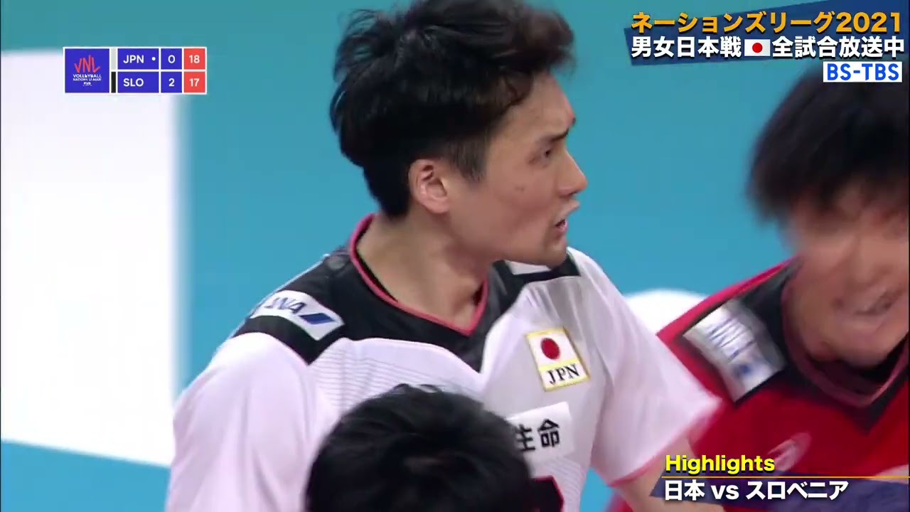 Bs Tbs ハイライト動画 男子 バレーボール ネーションズリーグ