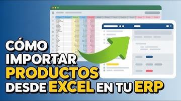 Cómo importar productos desde Excel