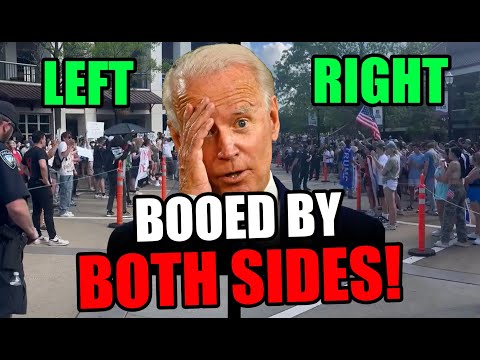 LOL. Joe Biden got booed by BOTH SIDES during this event!